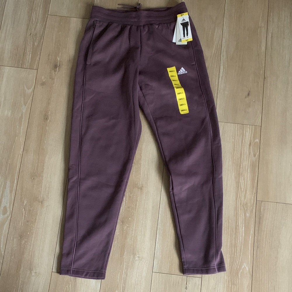 Adidas Maroon Track Pants